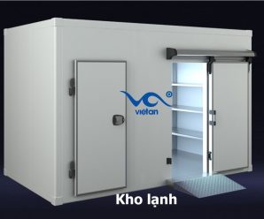 Kho lạnh dùng cho máy sản xuất đá viên công nghiệp